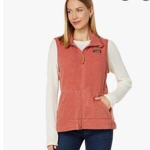 EUC L.L. Bean Women's Mountain Classic Fleece Vest